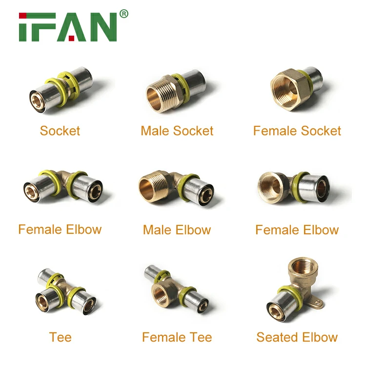 IFan Gas Dag Brass Xovxwm Fittings