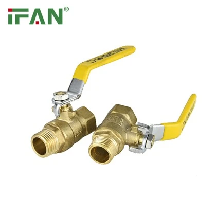 IFAN DIN 8074/8075 Brass Gas Valve